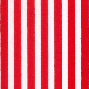 100% Cotton Poplin Candy Stripes - Select Colour - Sold by Half Metre