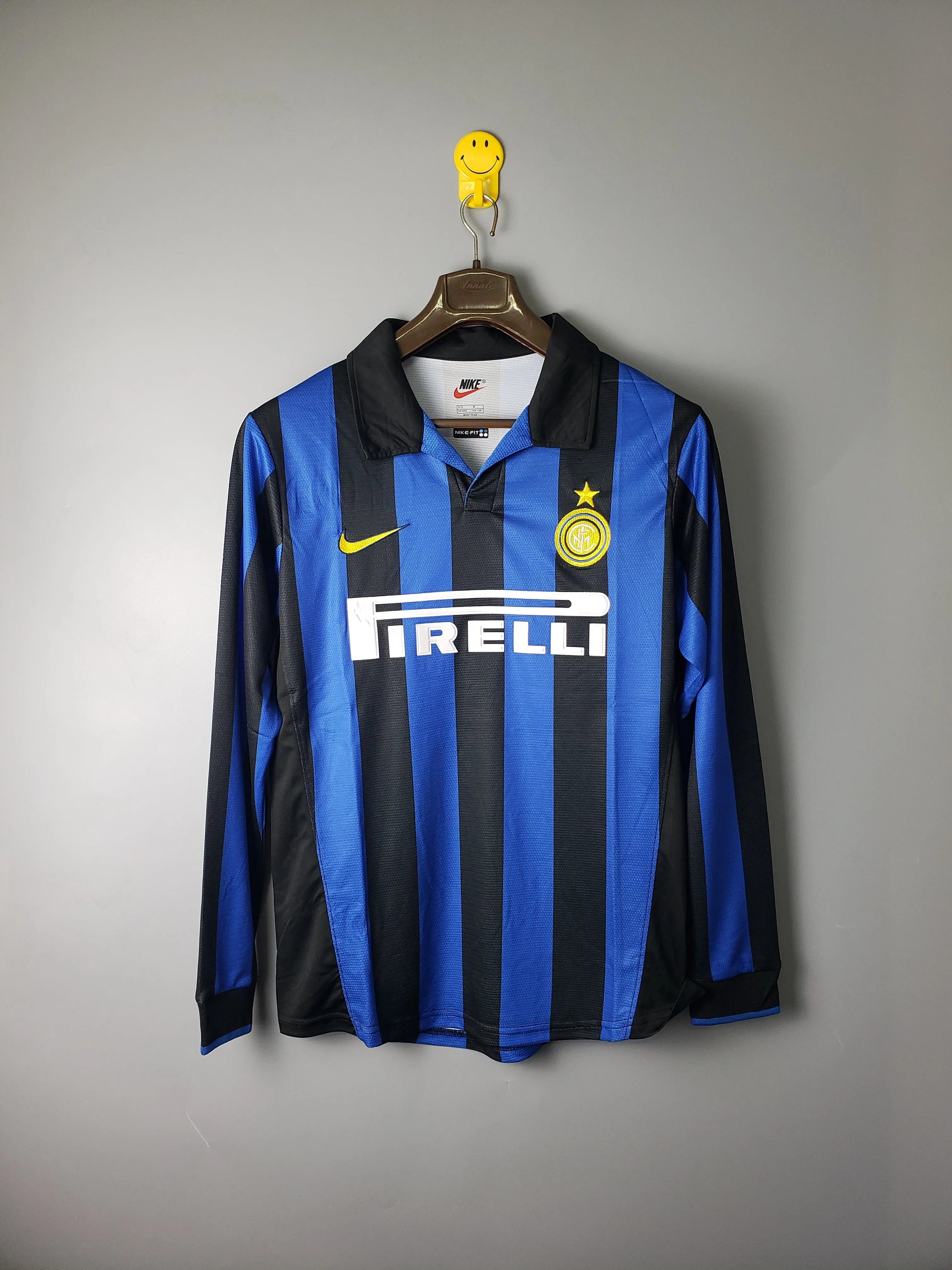 1998 models long-sleeved retro Inter