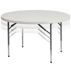 60" Round Table Adjustable Height