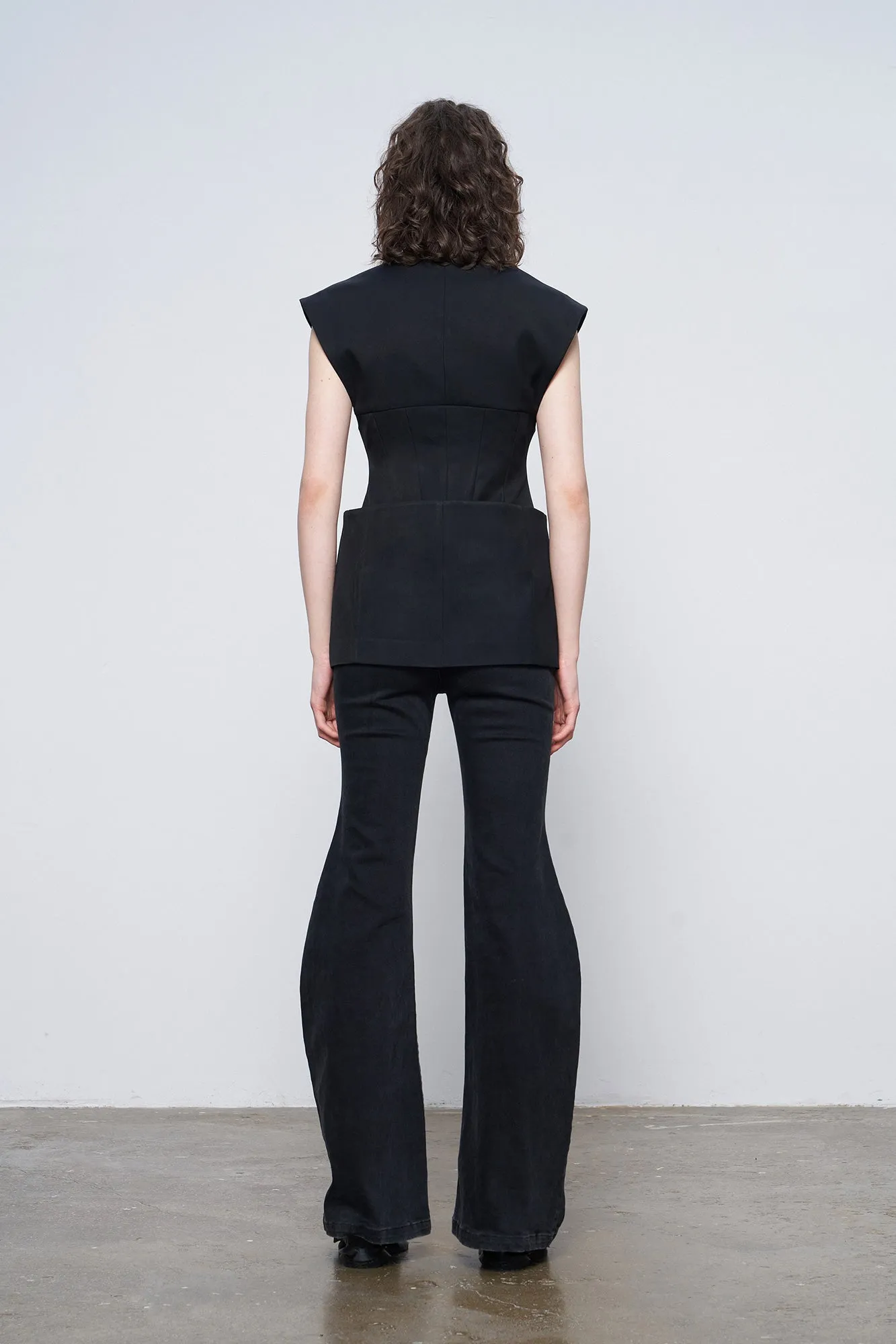 Acetic acid stereo waist waistcoat