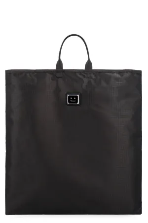 Acne Studios Logo Patch Strapped Tote Bag