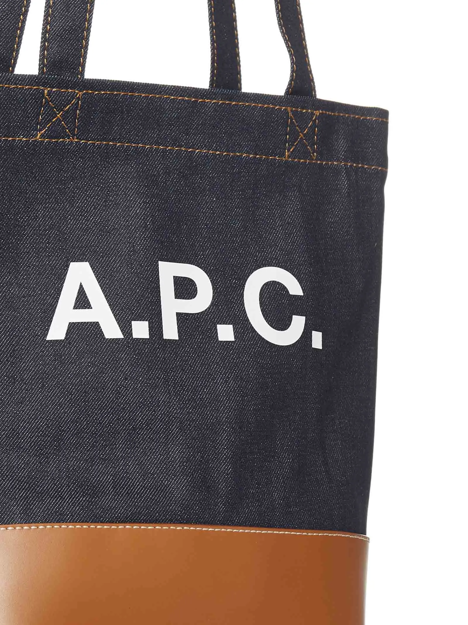 A.P.C. Axelle Two-Tone Tote Bag