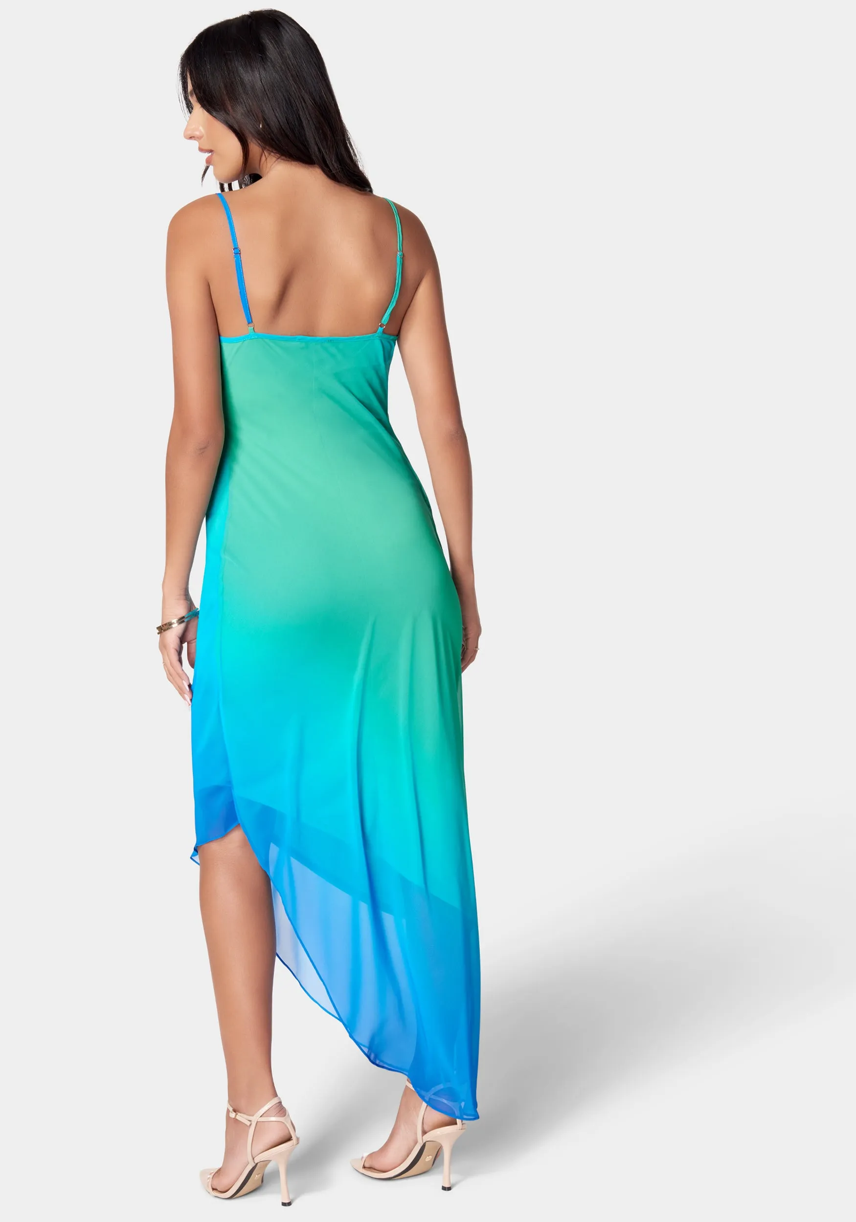 Asymmetrical Ombre Dress