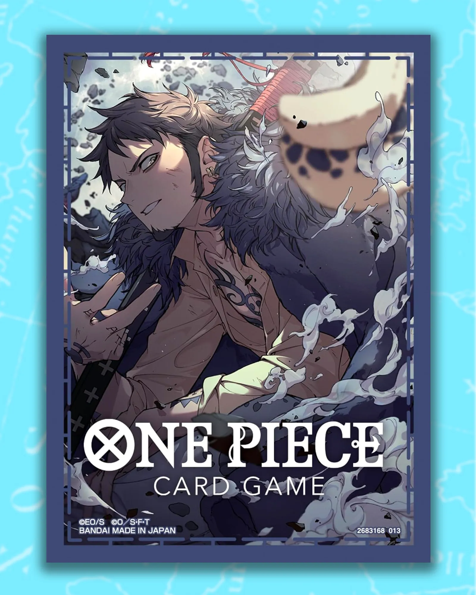 BANDAI ONE PIECE CARD GAME - OFFICIAL CARD SLEEVE LIMITED 6 - 4 Pcs SET