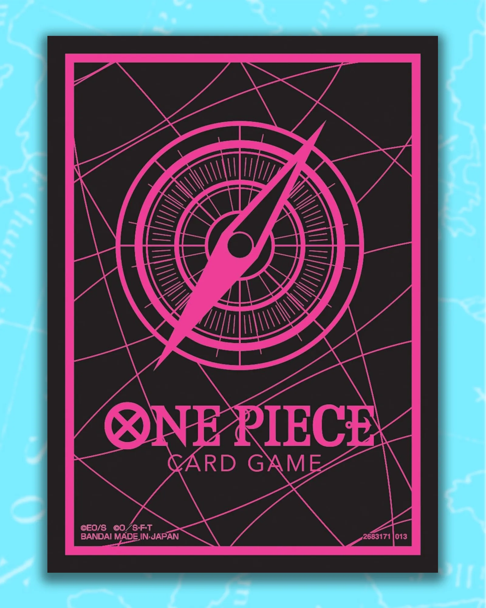 BANDAI ONE PIECE CARD GAME - OFFICIAL CARD SLEEVE LIMITED 6 - 4 Pcs SET