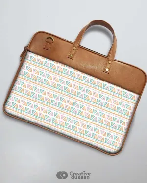 Beautiful Aztec - The Vegan Leather Laptop Bag