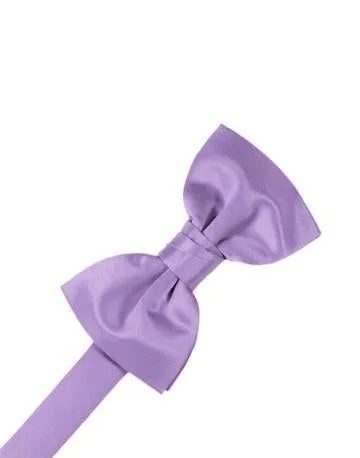 Berry Luxury Satin Bow Ties