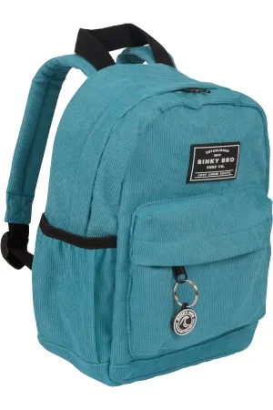 Blue Cord Backpack