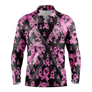 Breast Cancer | Men's Pink Ribbons Long Sleeve