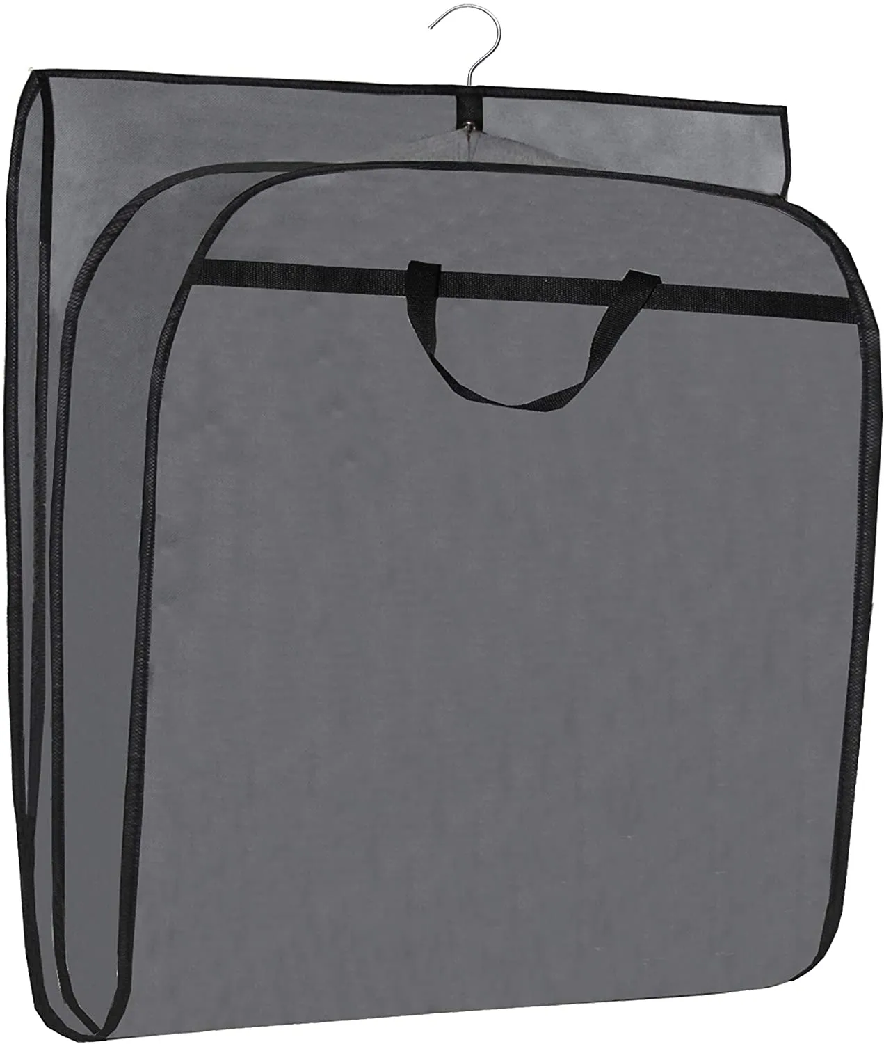 Breathable Suit Cover Grey Garment Bag