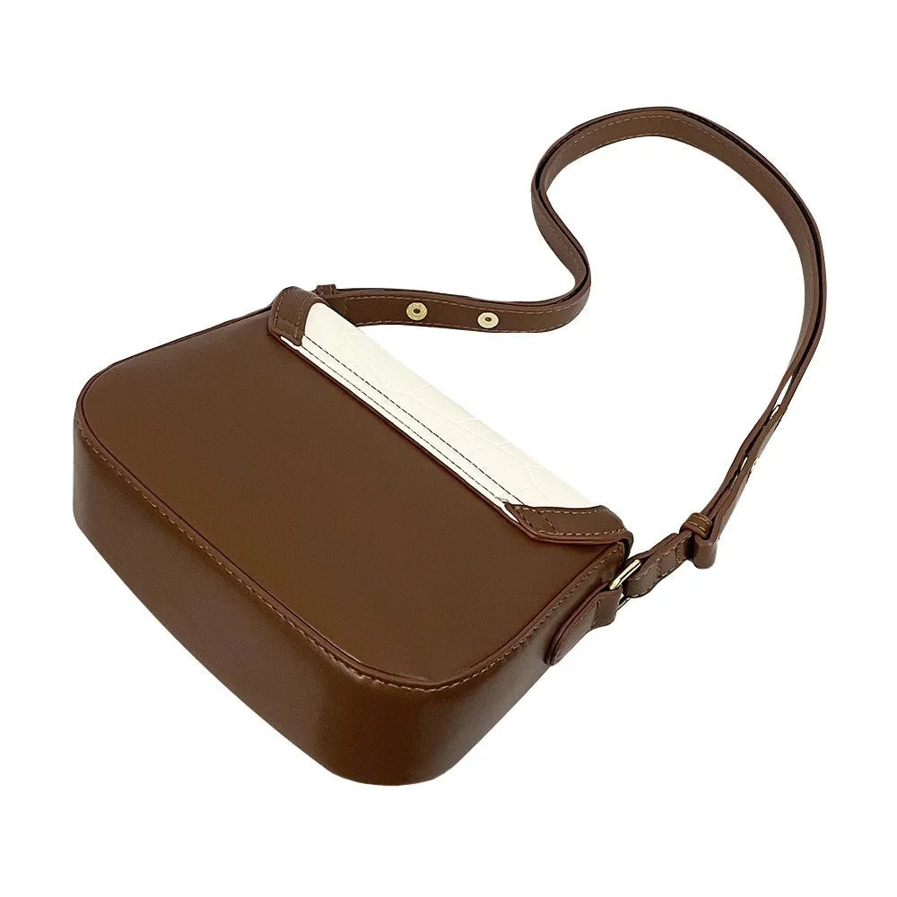 Brown Snaffle Bit Shoulder Bag