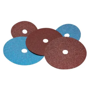 Carborundum Premier Red Zirconia Alumina Resin Fiber Discs, 4 1/2 in, 24 Grit, 05539563969