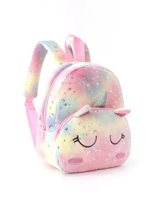 Cartoon Unicorn Design School/Travel Backpack or Girls