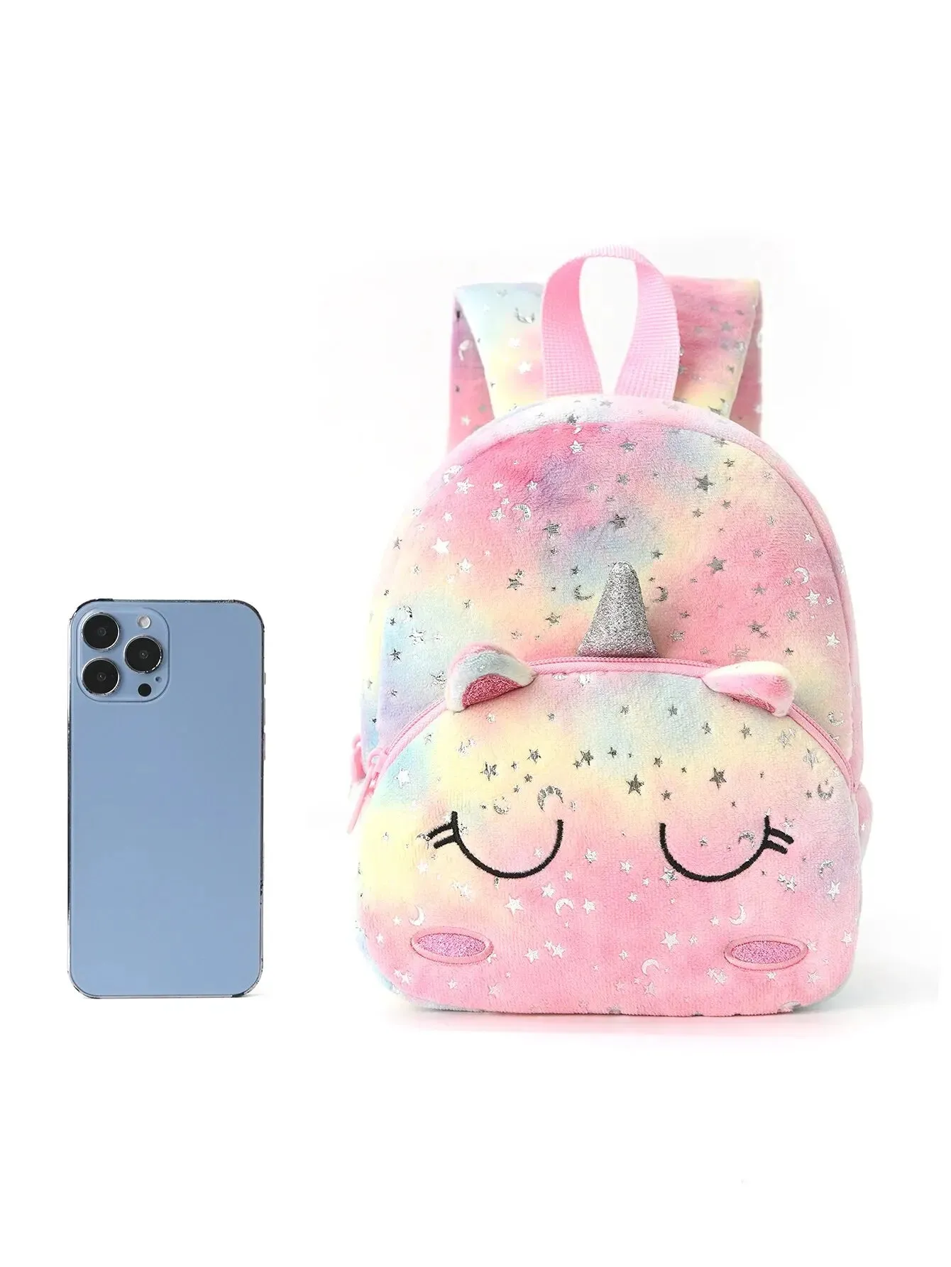 Cartoon Unicorn Design School/Travel Backpack or Girls