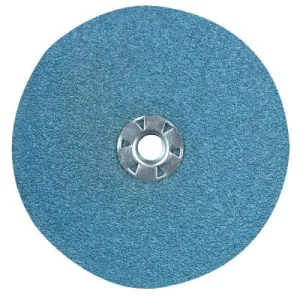 CGW Abrasives Resin Fibre Discs, Zirconia, 9 in Dia., 24 Grit, 48141