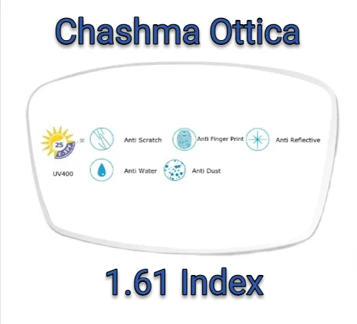 Chashma Ottica 1.56 Index Single Vision Clear Lenses