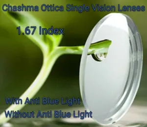 Chashma Ottica 1.67 Index Single Vision Clear Lenses