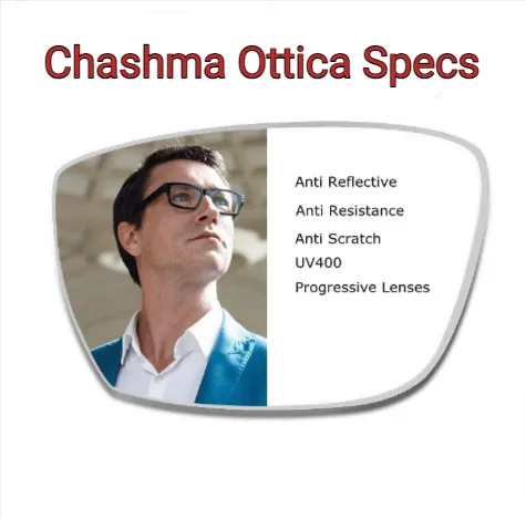 Chashma Ottica Aspherical Digital Progressive Photochromic Anti Blue Light Lenses