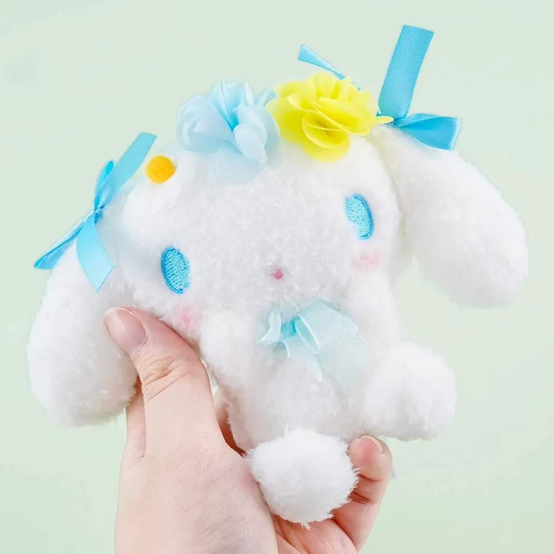 Cinnamoroll Flower Ribbon Plushie - Medium