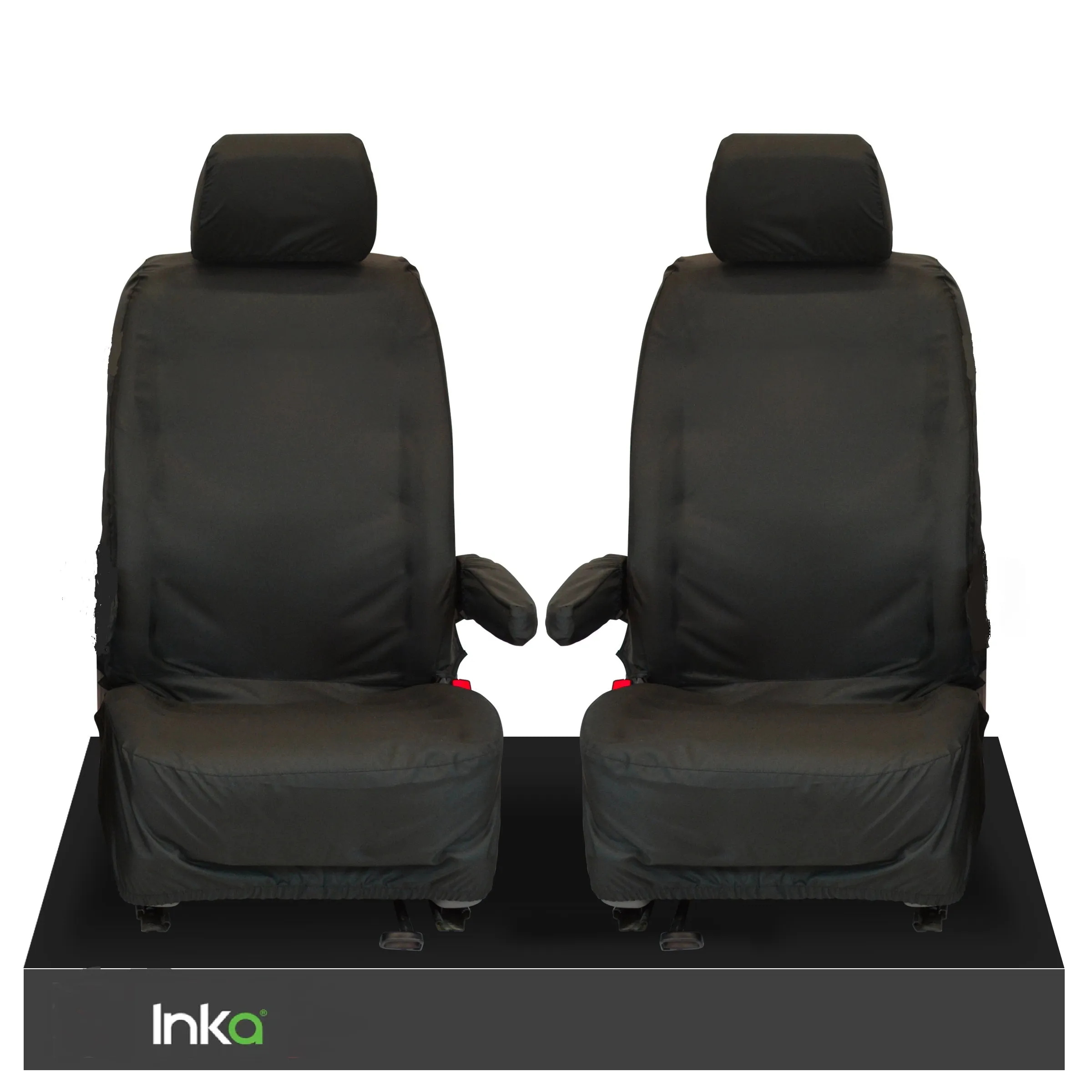 Citroen Nemo Front Set 1 1 INKA Tailored Waterproof Seat Covers Black MY 08-16