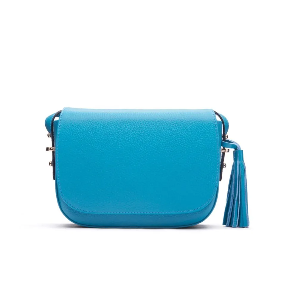 Clarice Tassel Bag - Cornflower Blue