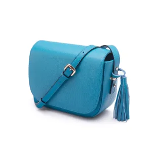 Clarice Tassel Bag - Cornflower Blue