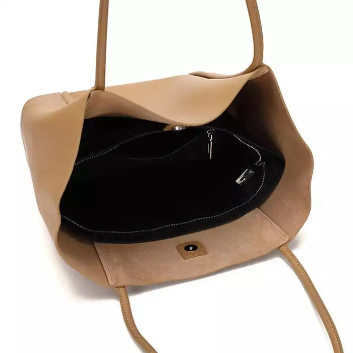 Classic Leather Tote Bag