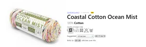 COASTAL COTTON OCEAN MIST