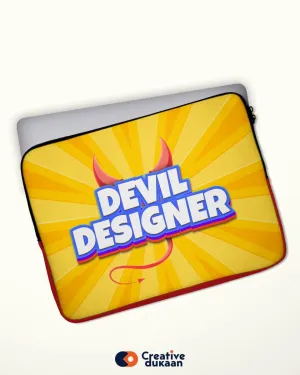 Cool Laptop Sleeve - Devil Designer