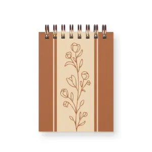 Cooper Flower Vine Mini Jotter Notebook