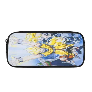 DBZ Goku Saiyan Spirit Bomb Vegeta Piccolo Gohan Trunks Vibrant Design Pencil Bag