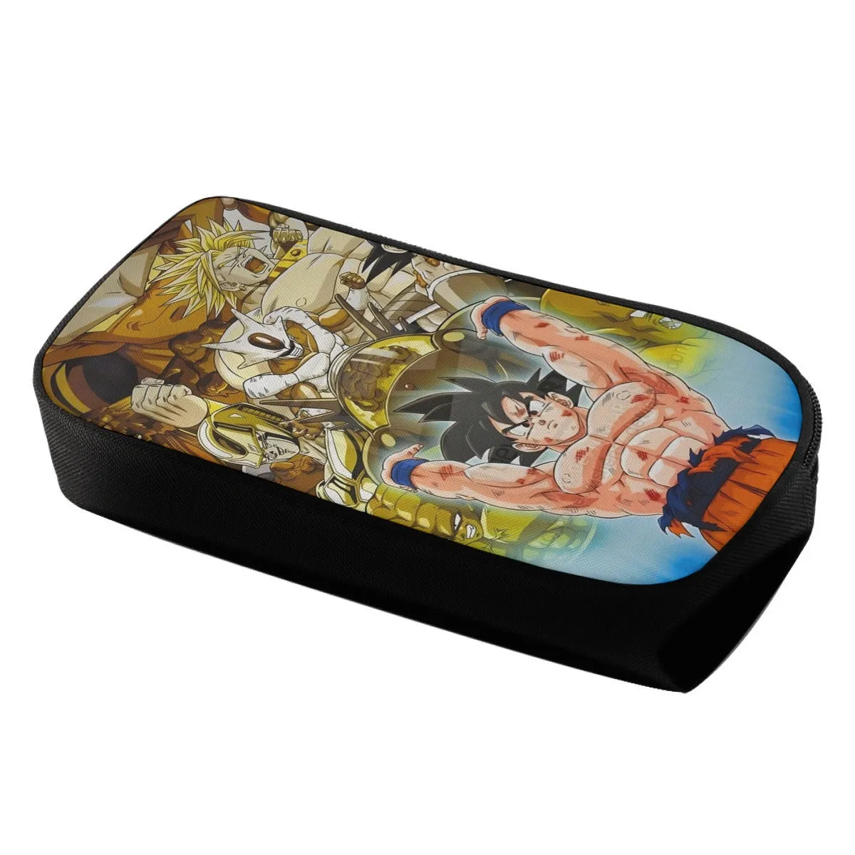 DBZ Goku Spirit Bomb Destroy Villains Cooler Broly Namek Golden Pencil Bag