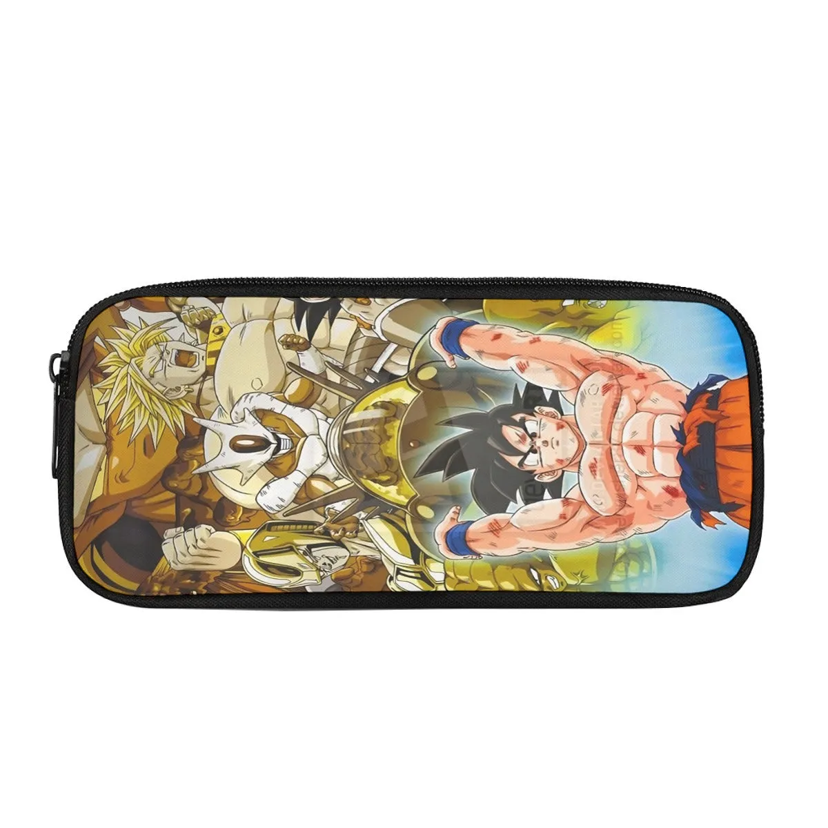 DBZ Goku Spirit Bomb Destroy Villains Cooler Broly Namek Golden Pencil Bag