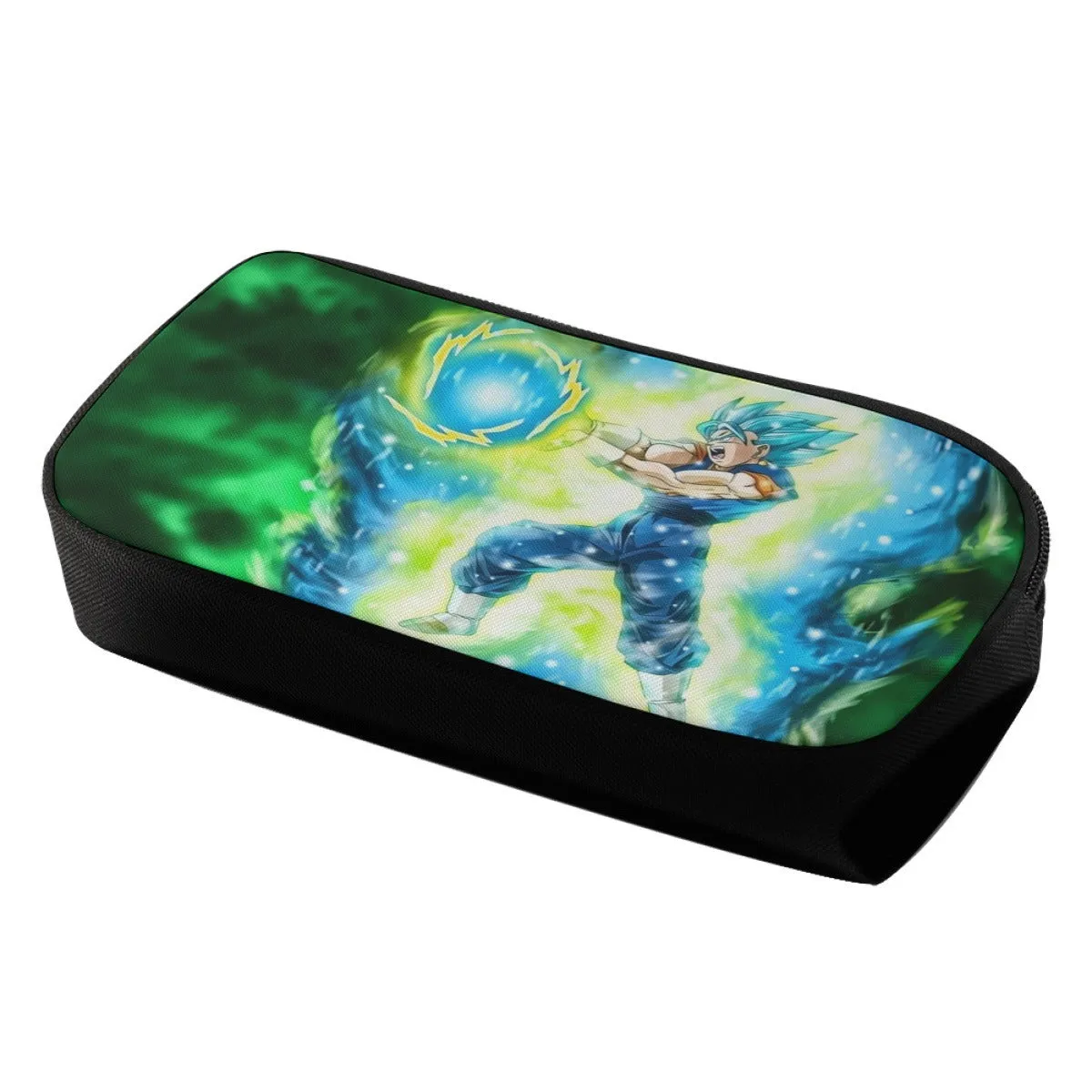 DBZ Goku Super Saiyan Blue SSGSS Kamehameha Power Attack Pencil Bag