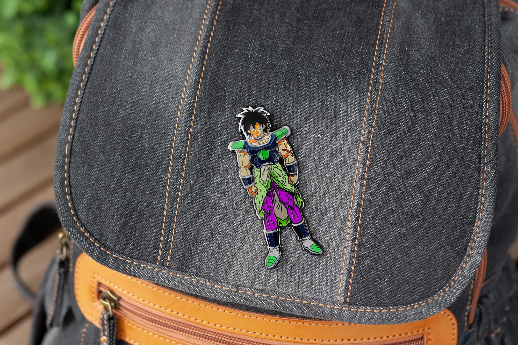 Dragon Ball Super 3-Inch Collectible Enamel FiGPiN - Broly #217 Toynk Exclusive