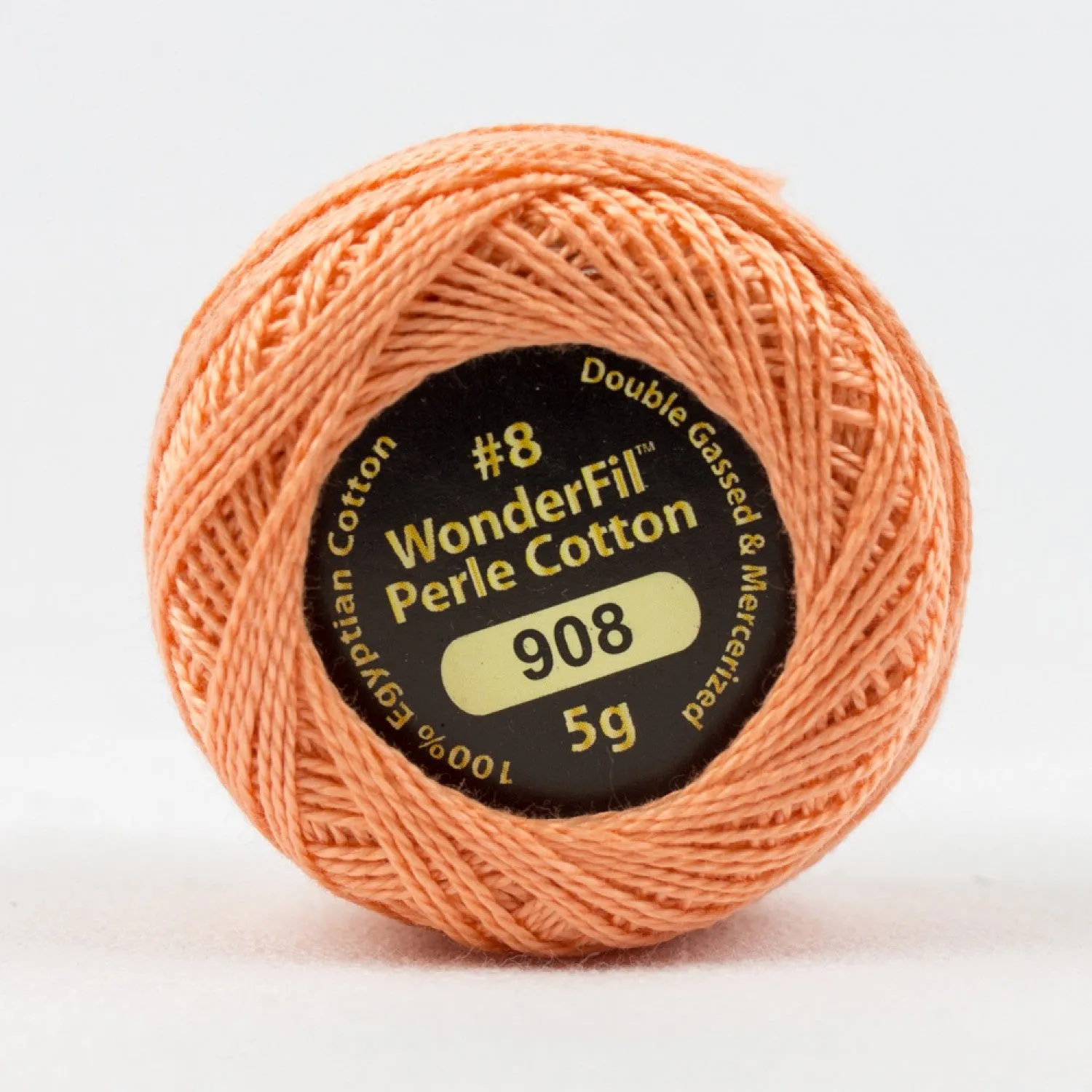 Eleganza #8 Perle Cotton by WonderFil | EL5G-908 Grapefruit | 5 grams