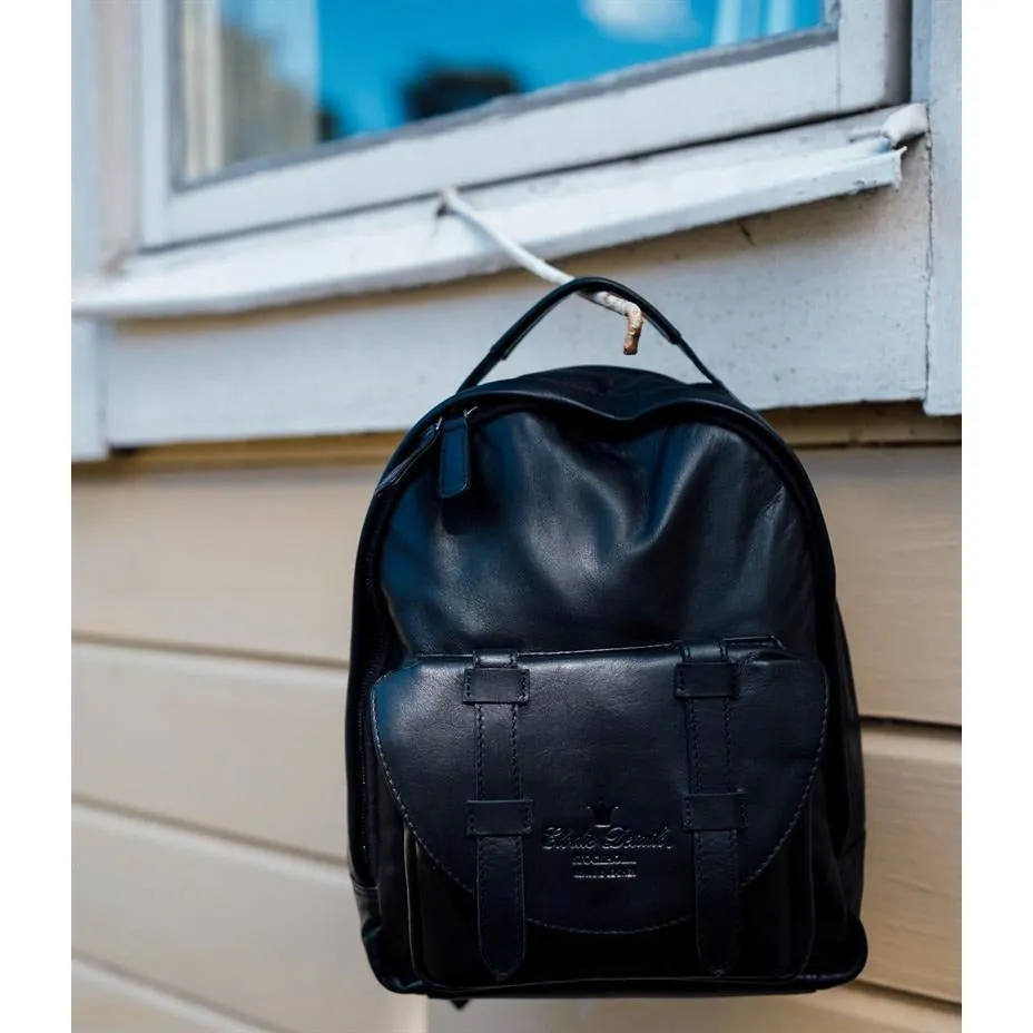 Elodie Details - Backpack Mini - Black leather