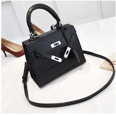 Fashion PU Leather Alligator Bag