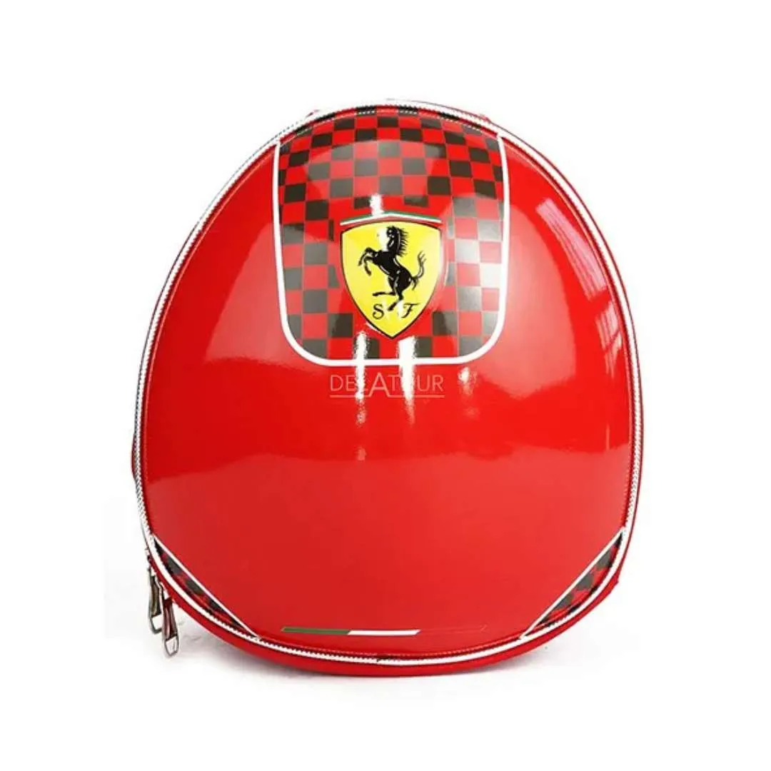 FERRARI HARDSHELL SPORTS ACCESSORY BAG FOR FERRARI Size 2 SOCCER BALL- RED by Mesuca