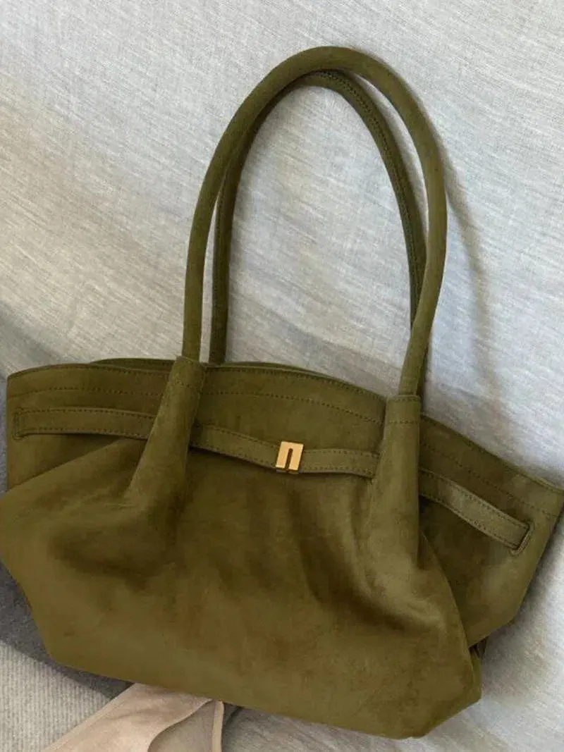 Giulia – Casual elegance – Suede shopper