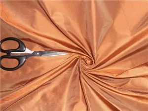 GORGEOUS PURE SILK CREPE FABRIC 44&quot; SALMON COLOR