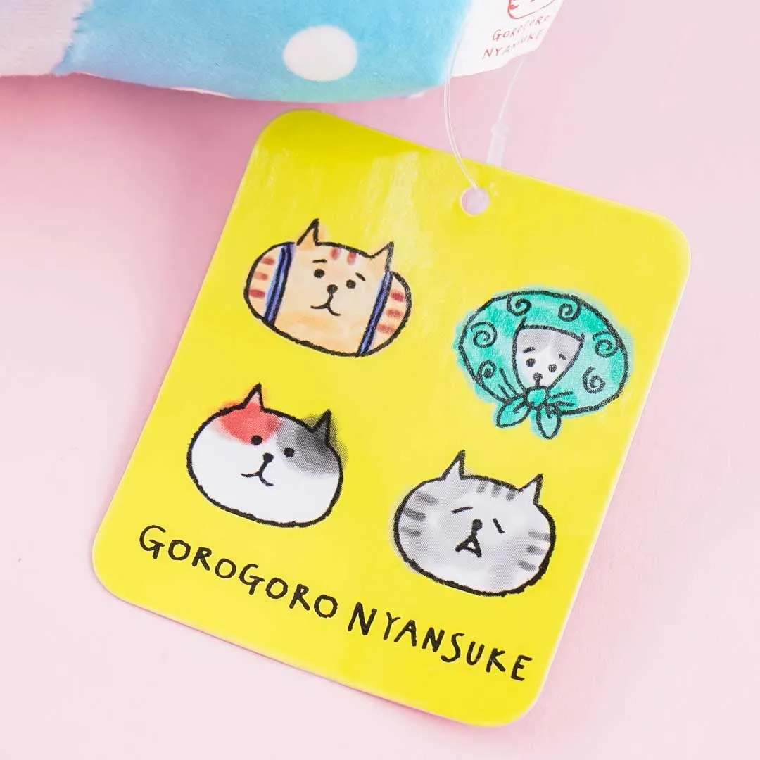 Gorogoro Nyansuke Grey Tabby Plushie Charm