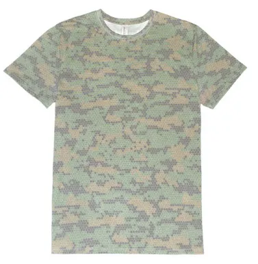 Green Hex Camo T-shirt