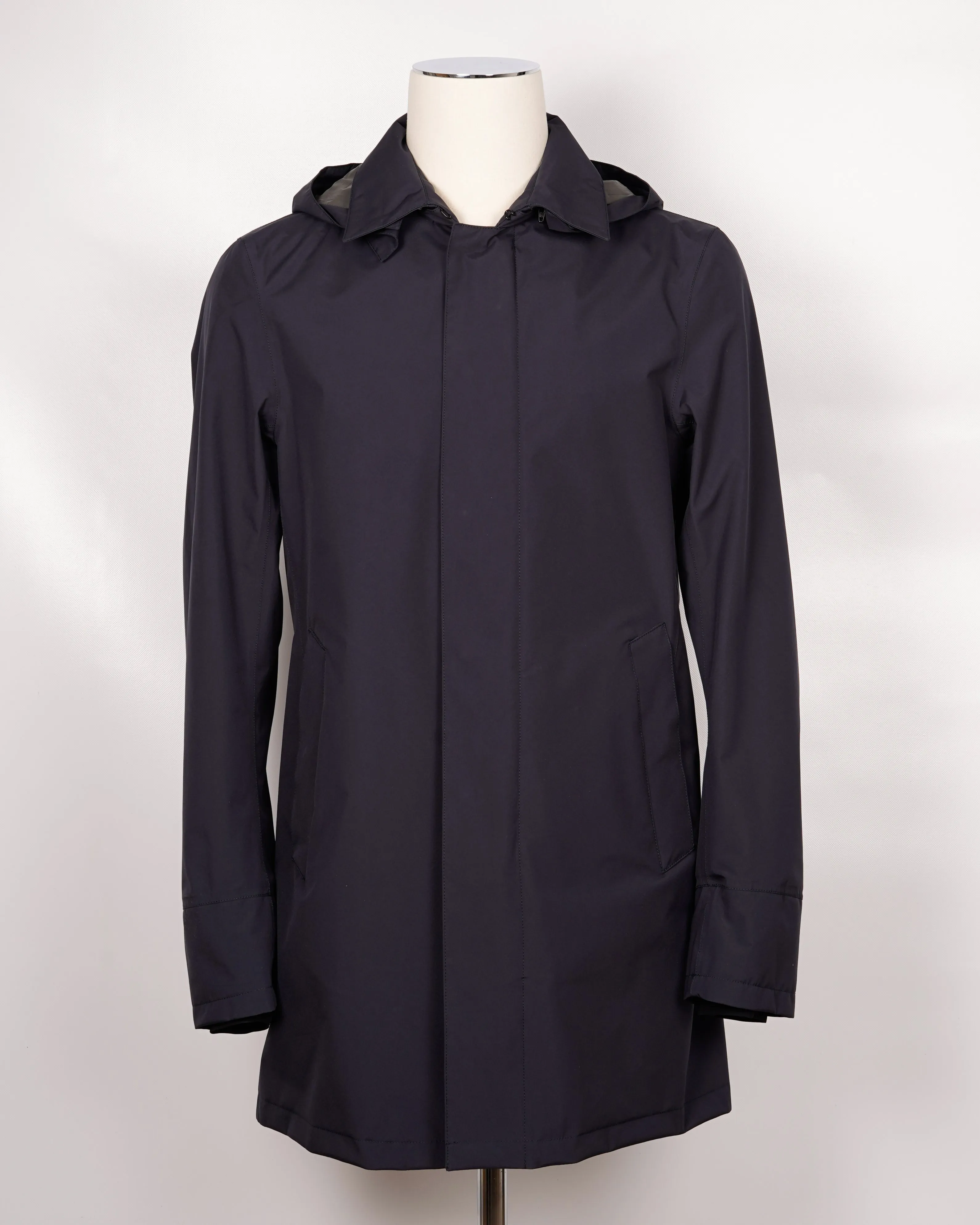 Herno Laminar Car Coat / Dark Blue