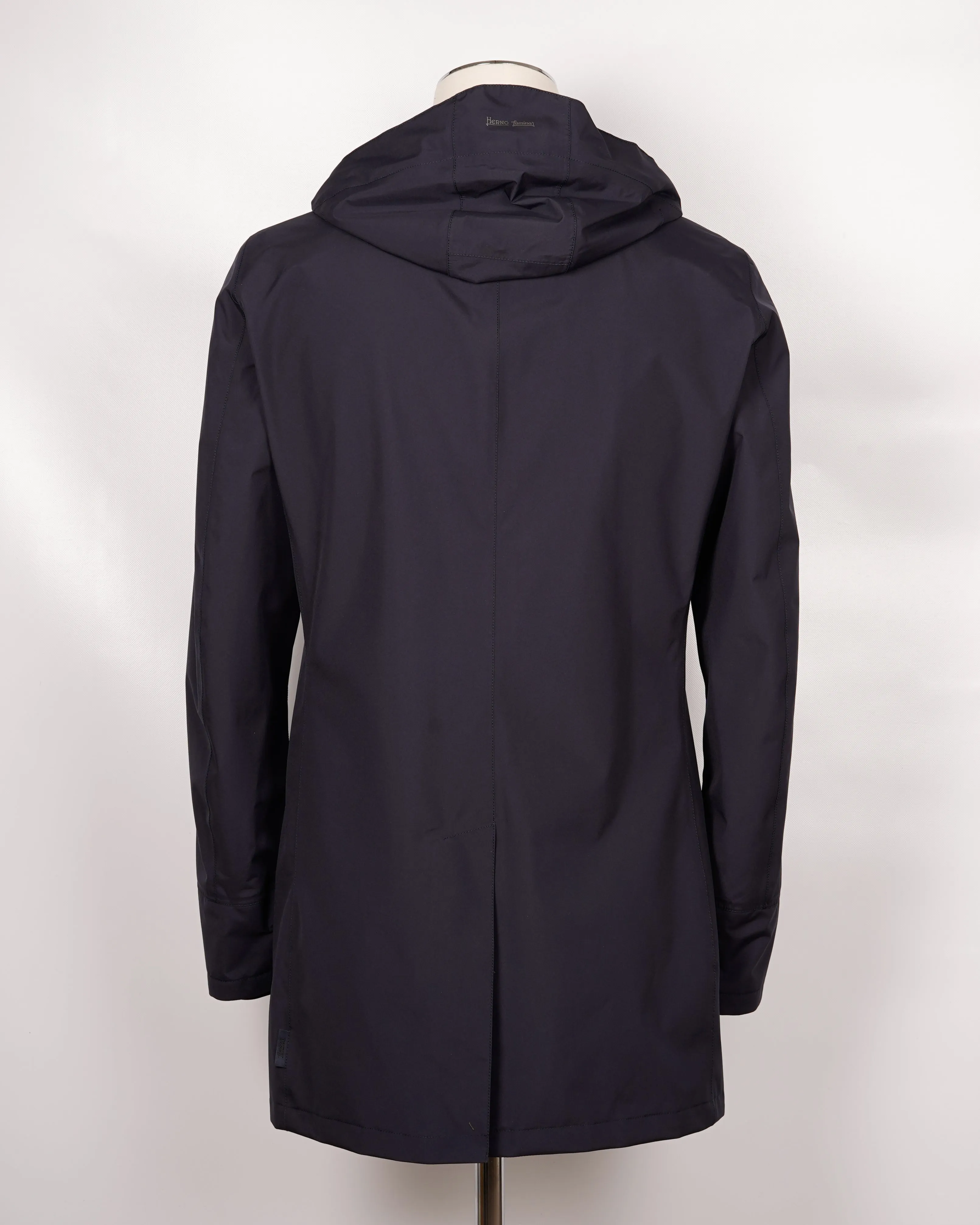 Herno Laminar Car Coat / Dark Blue