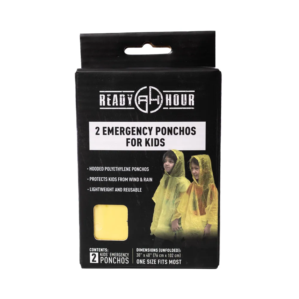 Kids Emergency Poncho by Ready Hour