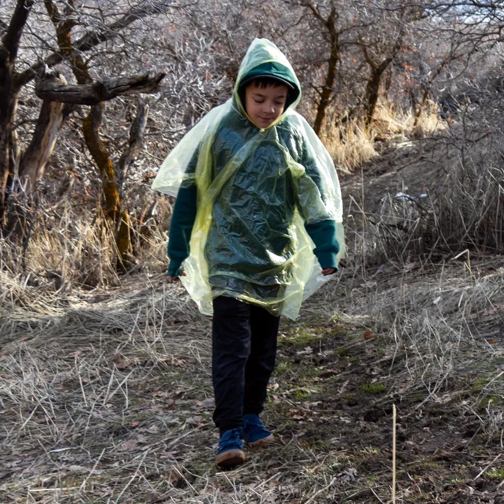 Kids Emergency Poncho by Ready Hour