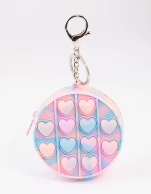 Kids Silicone Pop Key Ring