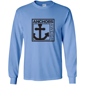 “Know Your Boat” - Anchor - Black on LS Ultra Cotton Tshirt