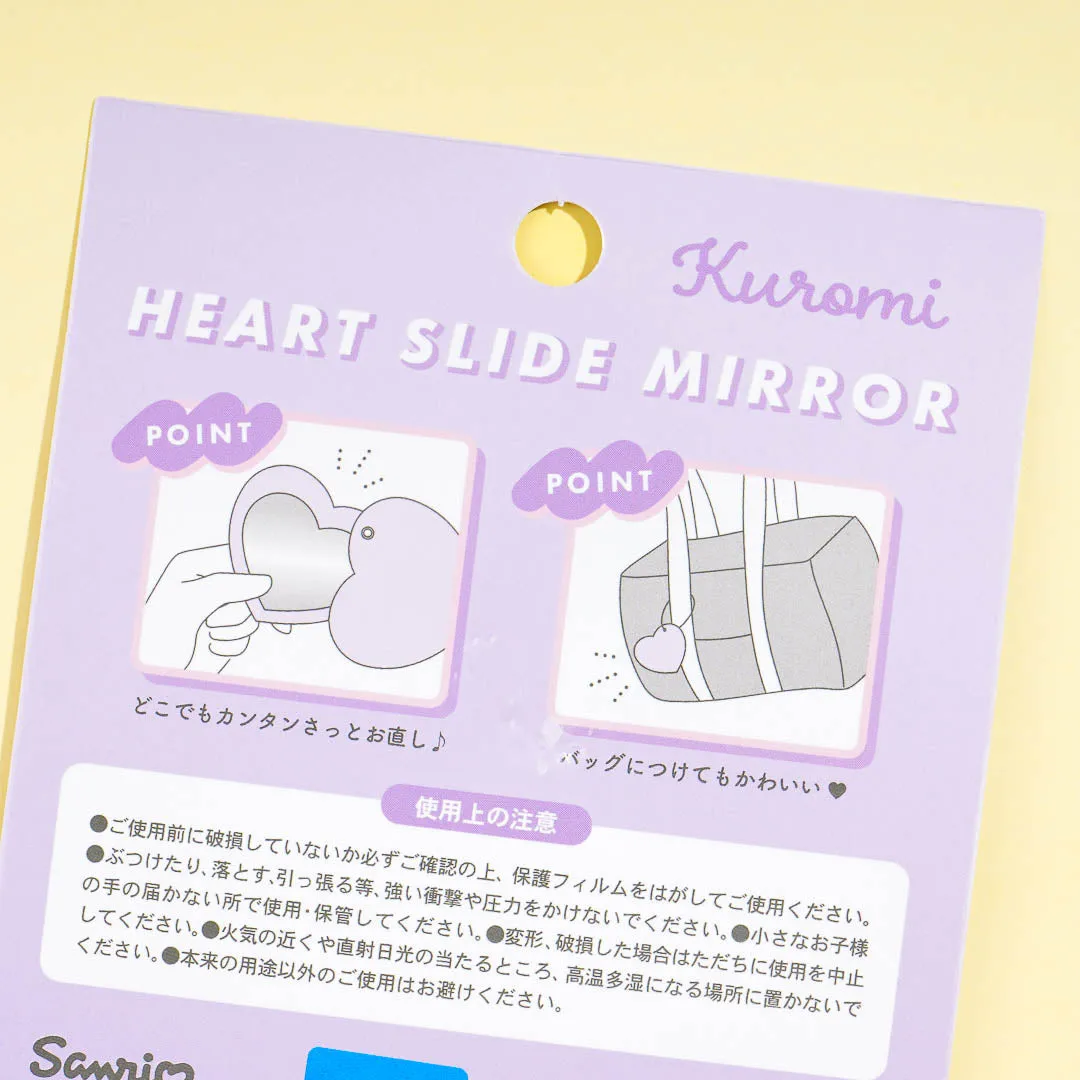 Kuromi Heart Slide Mirror